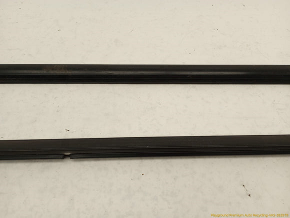 Mitsubishi Eclipse Pair Of Front Door Window Glass Run Channels