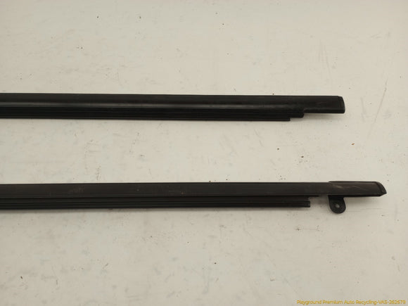 Mitsubishi Eclipse Pair Of Front Door Window Glass Run Channels