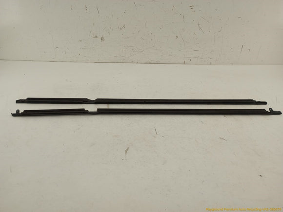 Mitsubishi Eclipse Pair Of Front Door Window Glass Run Channels