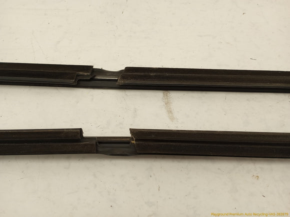 Mitsubishi Eclipse Pair Of Front Door Window Glass Run Channels