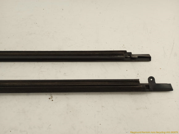 Mitsubishi Eclipse Pair Of Front Door Window Glass Run Channels