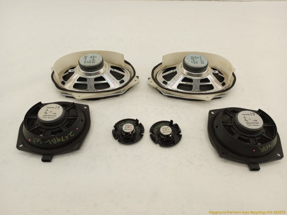 Mitsubishi Eclipse Set Of 6 Audio Speakers