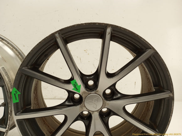 Mitsubishi Eclipse Pair Of Alloy Wheels 10 Spoke