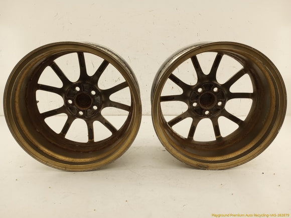 Mitsubishi Eclipse Pair Of Alloy Wheels 10 Spoke