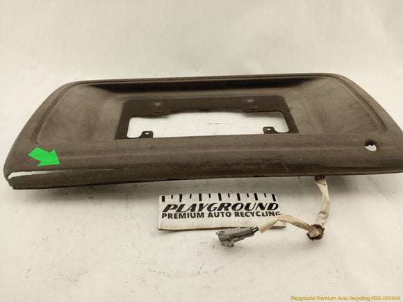 Toyota 4Runner Rear License Plate Trim Handle