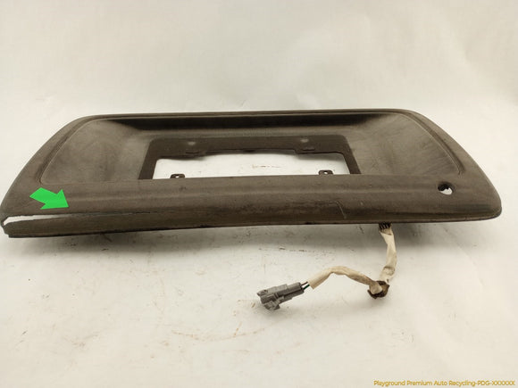 Toyota 4Runner Rear License Plate Trim Handle