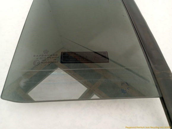 Jeep Cherokee Passenger Rear Right Quarter Window Glass