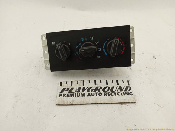 Jeep Cherokee Climate Control Panel