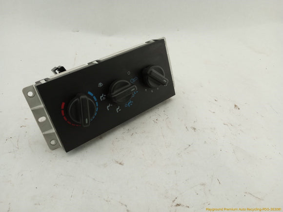 Jeep Cherokee Climate Control Panel
