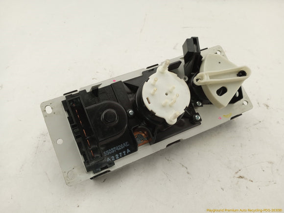Jeep Cherokee Climate Control Panel