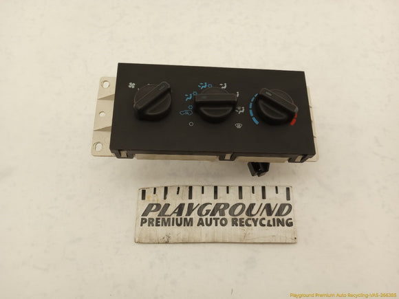 Jeep Cherokee Climate Control Panel