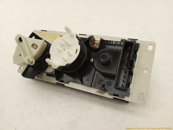 Jeep Cherokee Climate Control Panel