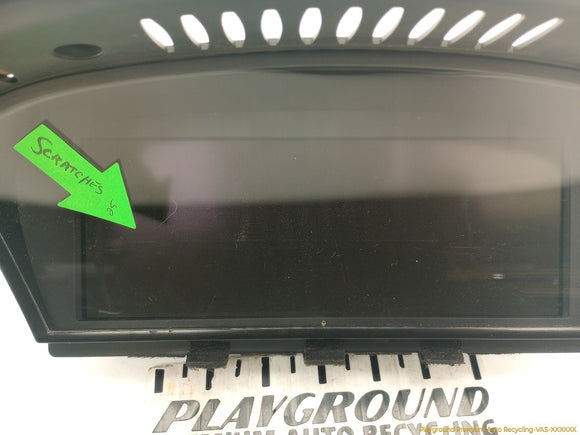 BMW 645CI Central Information Display Monitor