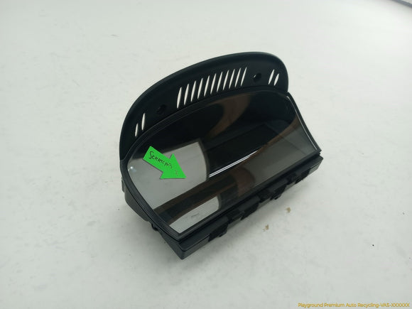 BMW 645CI Central Information Display Monitor