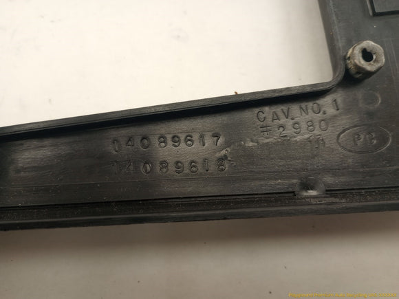 Corvette C4 Center Console Shifter Bezel Trim