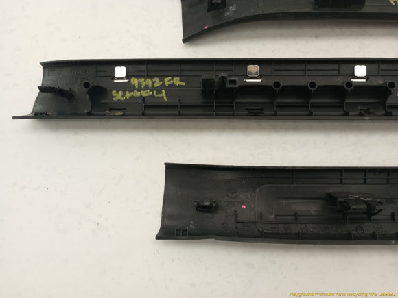 Mazda Speed3 Set Of 4 Door Sill Scuff Plate Trim