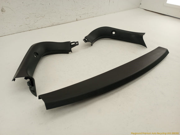 Mazda Speed3 Liftgate Tailgate Upper Trim Set