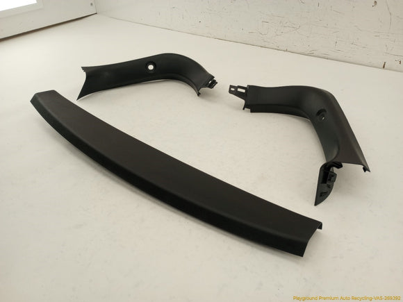 Mazda Speed3 Liftgate Tailgate Upper Trim Set