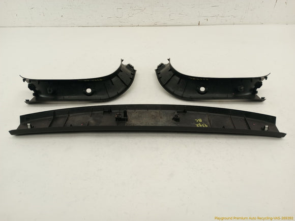 Mazda Speed3 Liftgate Tailgate Upper Trim Set