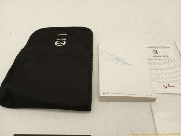 Mazda Speed3 Owner's Manual Kit