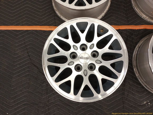 Jeep Cherokee Set Of 4 Aluminum Wheels 10 Spoke