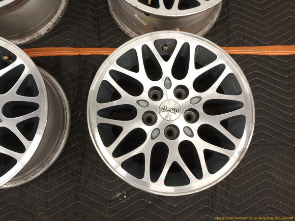Jeep Cherokee Set Of 4 Aluminum Wheels 10 Spoke