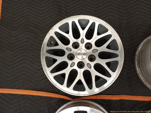 Jeep Cherokee Set Of 4 Aluminum Wheels 10 Spoke