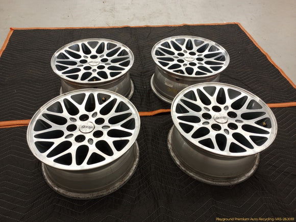 Jeep Cherokee Set Of 4 Aluminum Wheels 10 Spoke