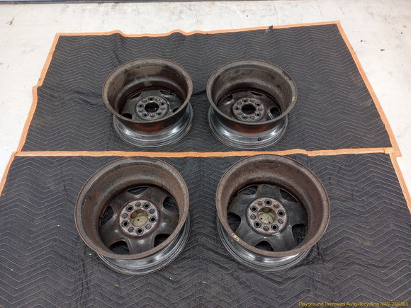 Jeep Cherokee Set Of 4 Steel Wheels 5 Spoke