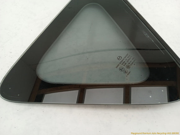 Mazda Speed3 Passenger Rear Right Quarter Glass