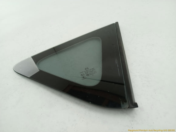 Mazda Speed3 Passenger Rear Right Quarter Glass