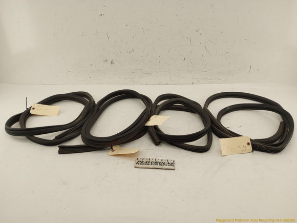 Jeep Cherokee Set Of Car Side Door Seal Weatherstrips