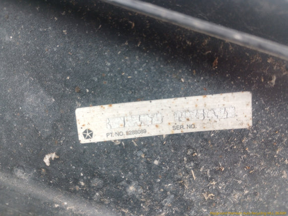 Jeep Cherokee Rear Bumper Face Bar