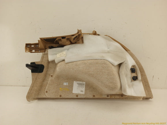 Porsche Cayenne Driver Left Rear Interior Quarter Panel Trim