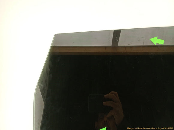 Porsche Cayenne Driver Left Rear Door Window Glass