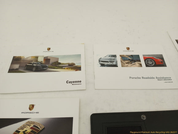 Porsche Cayenne Owner's Manual Set