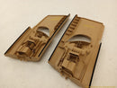 Porsche Cayenne Pair Of Interior Upper B Pillar Trim-11