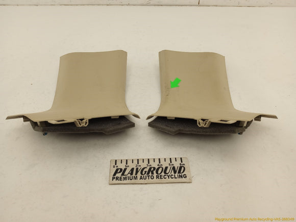 Volvo XC70 Pair Of Interior C Pillar Lower Trim