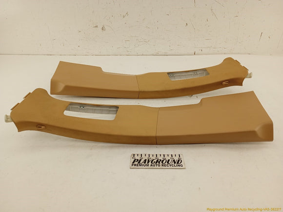 Porsche Cayenne Pair Of Interior B Pillar Upper Trim