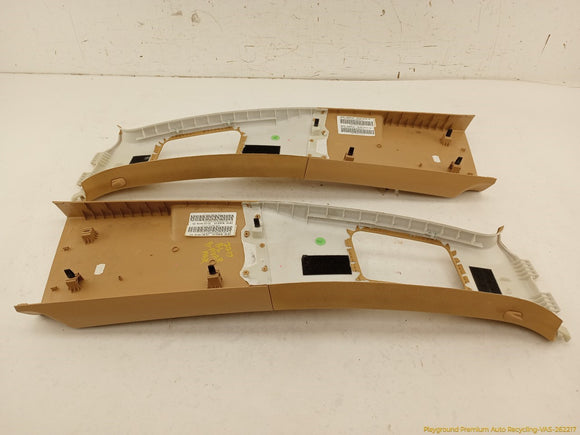 Porsche Cayenne Pair Of Interior B Pillar Upper Trim