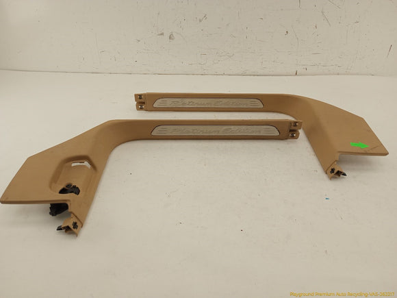 Porsche Cayenne Pair Of Front Door Sill Scuff Plate Trim
