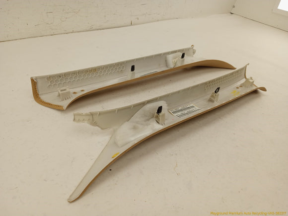 Porsche Cayenne Pair Of Interior A Pillar Trim