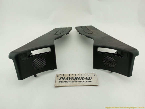 Mercedes SLK350 Pair Of Interior B Pillar Seat Belt Trim