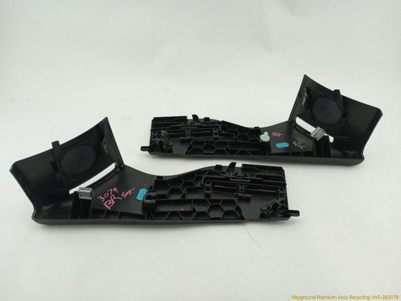 Mercedes SLK350 Pair Of Interior B Pillar Seat Belt Trim
