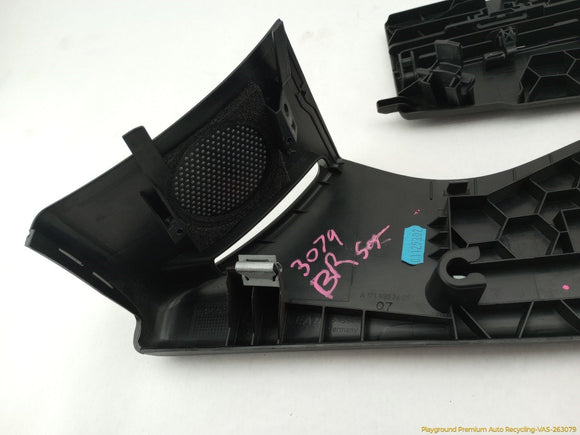 Mercedes SLK350 Pair Of Interior B Pillar Seat Belt Trim