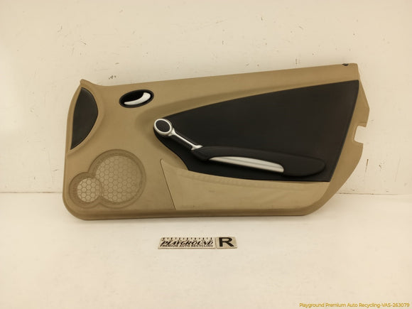 Mercedes SLK350 Passenger Right Front Door Card Trim Panel
