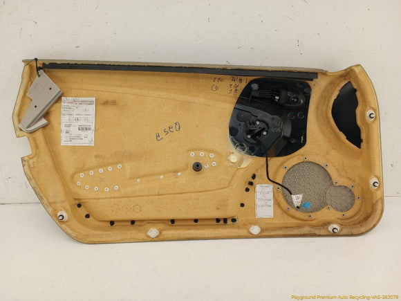 Mercedes SLK350 Passenger Right Front Door Card Trim Panel