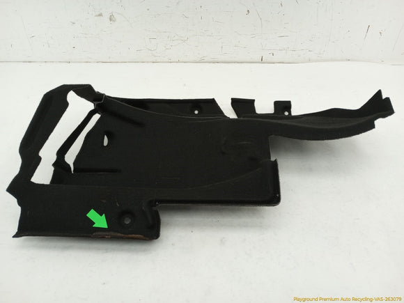 Mercedes SLK350 Driver Left Trunk Side Carpet Trim