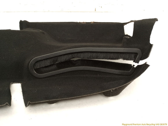 Mercedes SLK350 Driver Left Trunk Side Carpet Trim