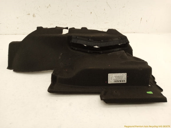 Mercedes SLK350 Driver Left Trunk Side Carpet Trim